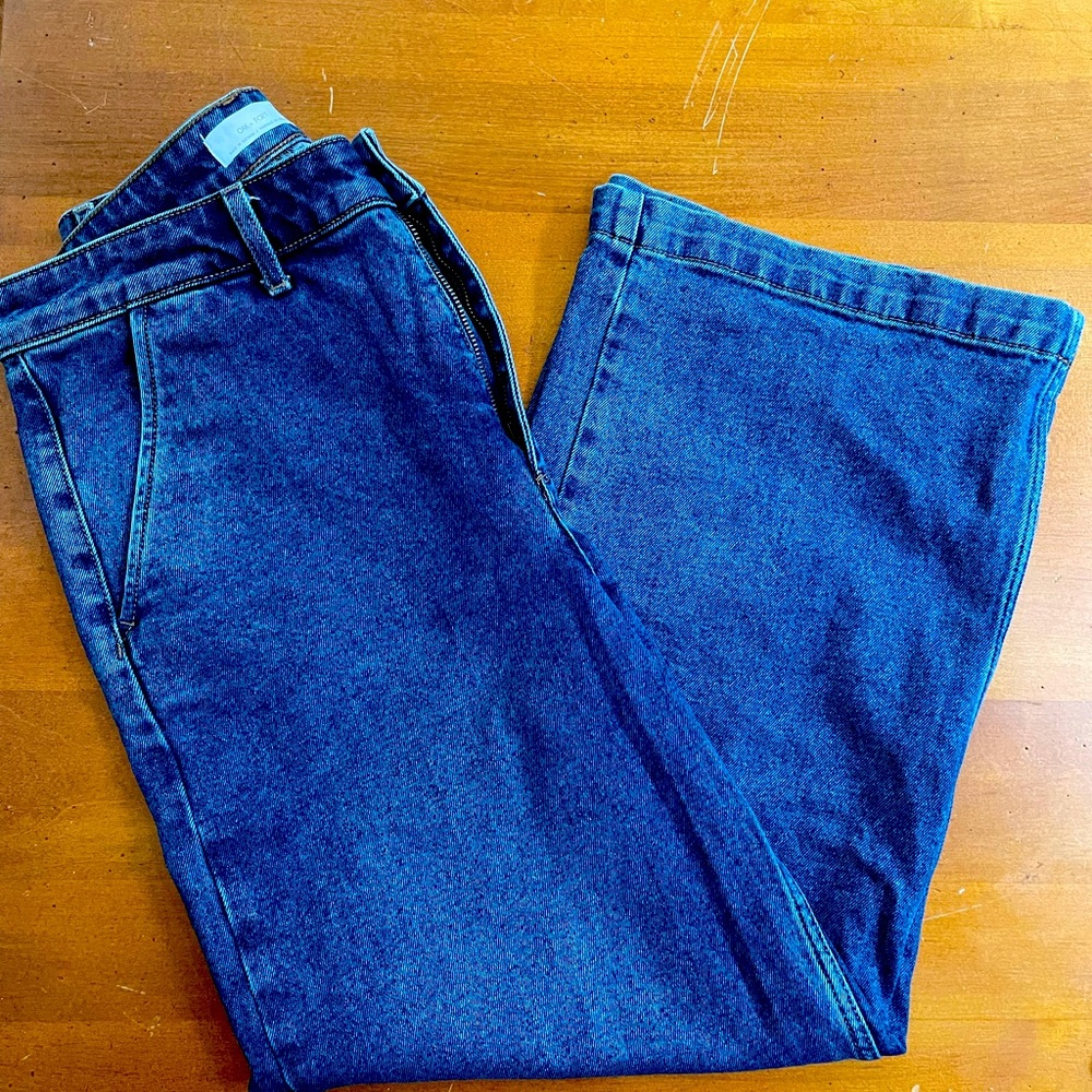 Oak + Fort Cropped Denims